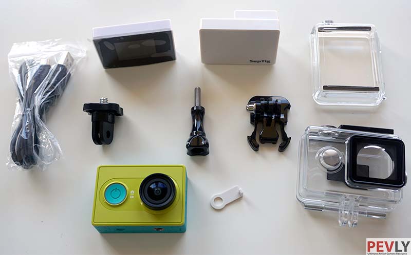 Battery-LCD-screen-waterproof-case-for-Xiaomi-YI-action-camera