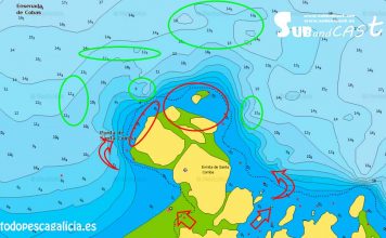 Zona de pesca submarina: Ermita de Santa Comba (Ferrol)