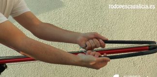 Cargar fusil de pesca submarina fácil